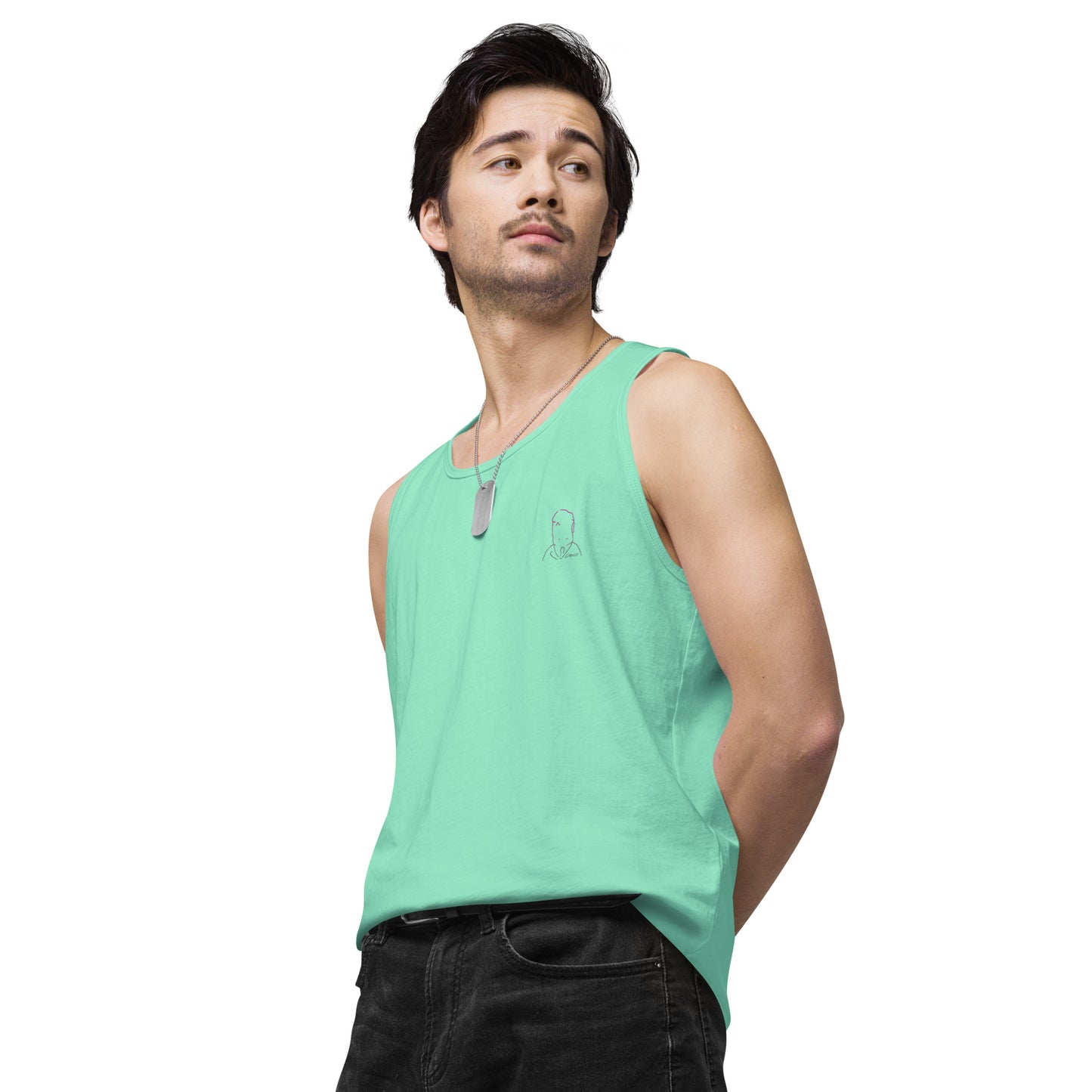 DWIII Poolside Tank, Flipped (Men's)