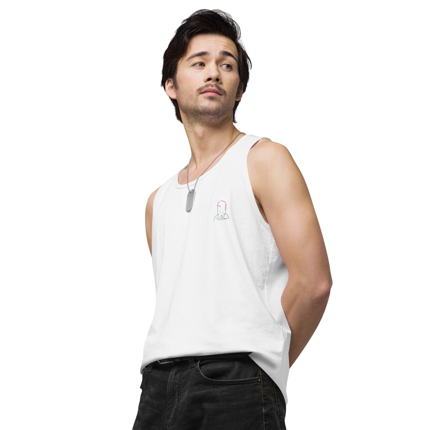 DWIII Poolside Tank, Flipped (Men's)