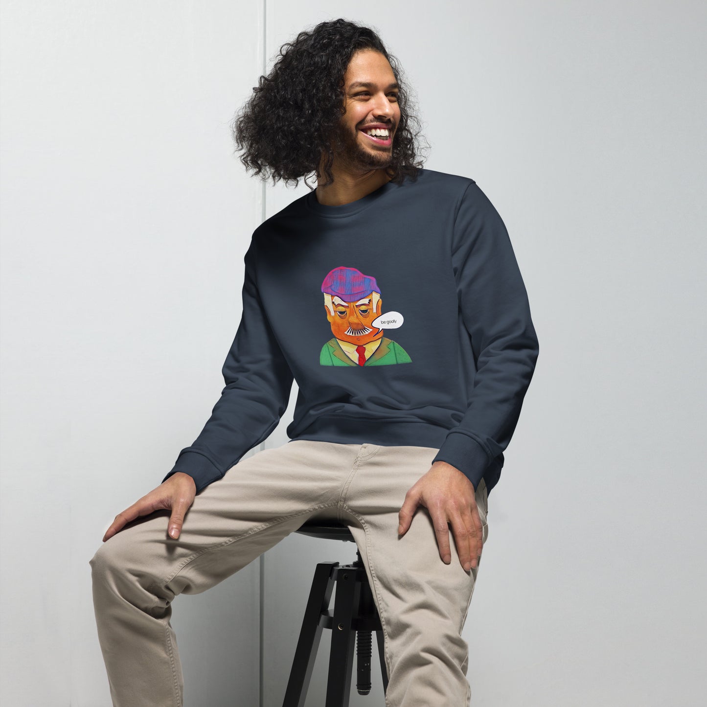 Be Goofy DWIII (Unisex organic sweatshirt)