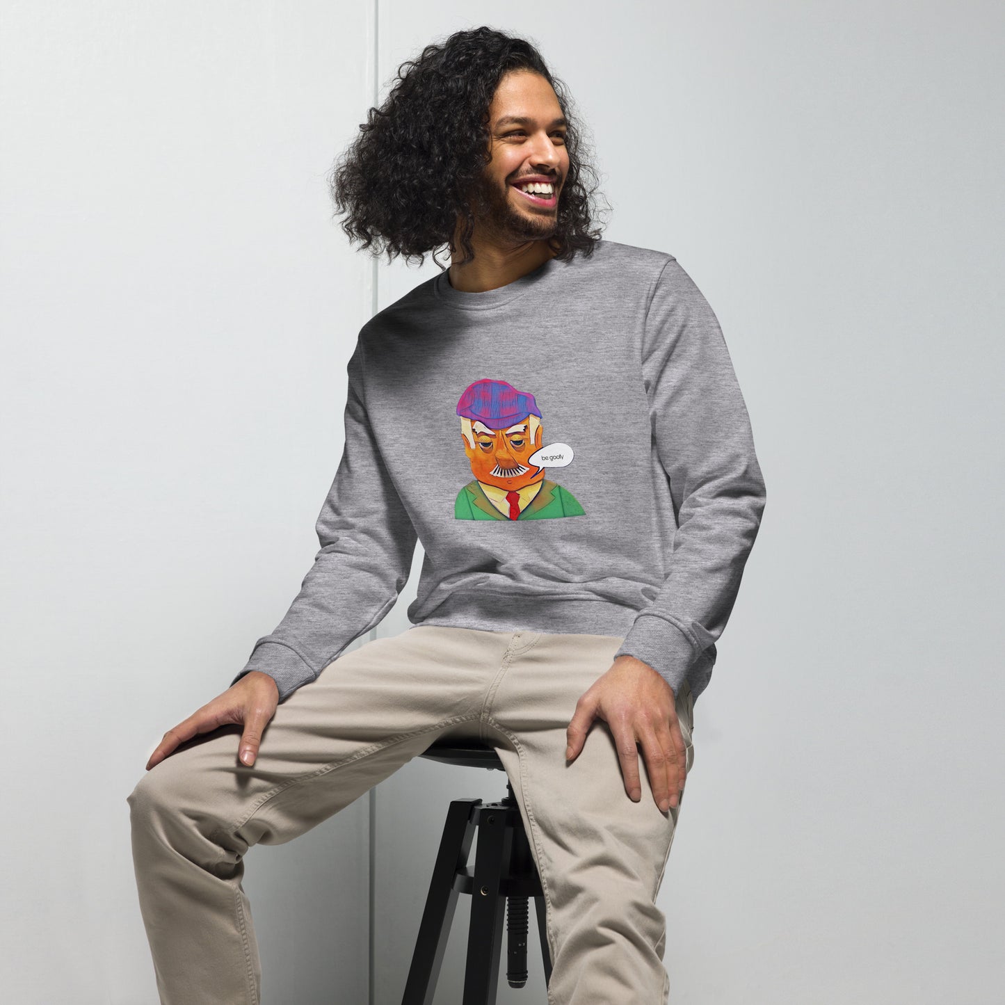 Be Goofy DWIII (Unisex organic sweatshirt)